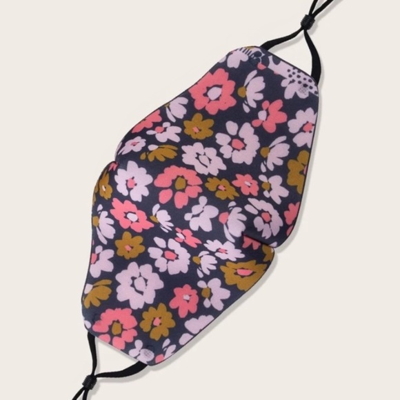 EMORY ROSE flower pattern face mask - Picture 2 of 4